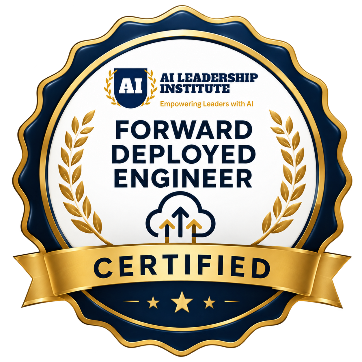 Certified AI Forward Deployed Engineer badge