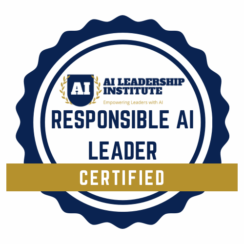 Certified Responsible AI Leader badge